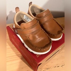 Twenty X Brown Leather Kids Shoes
